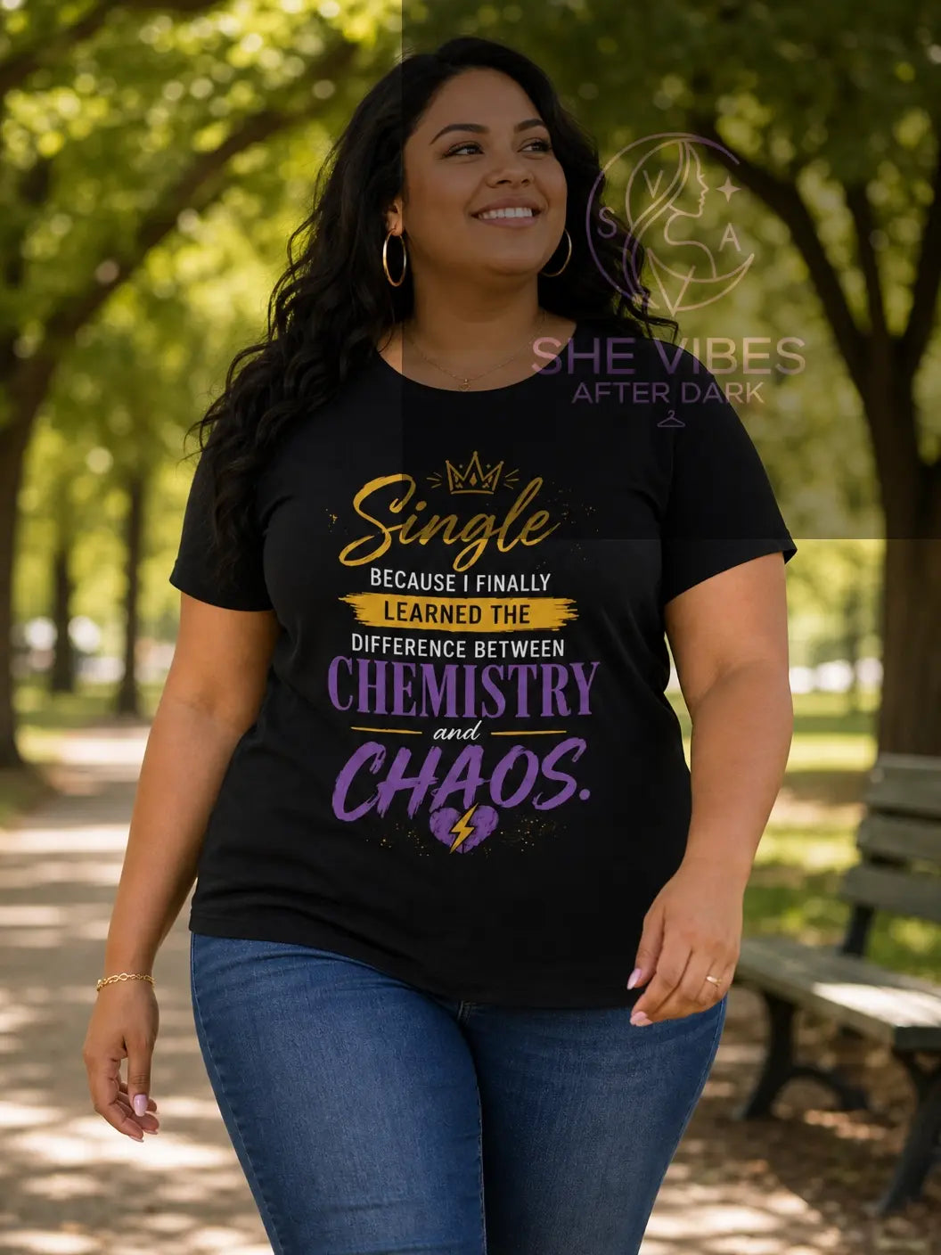 Because I Finally Learned The Difference Between Chemistry and Chaos T-Shirt
