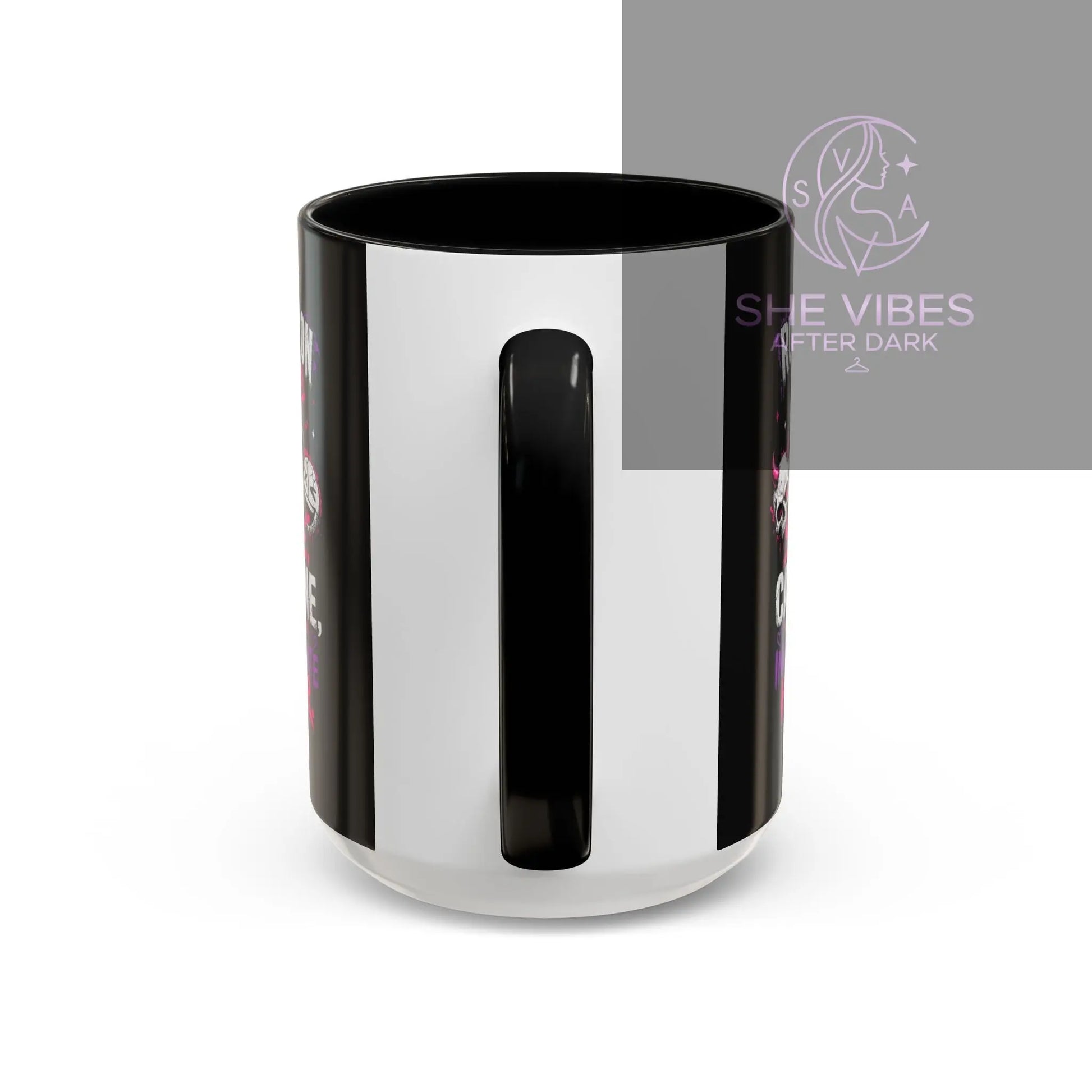 Accent Coffee Mug (11, 15oz) Printify  Mug SHE VIBES AFTER DARK 