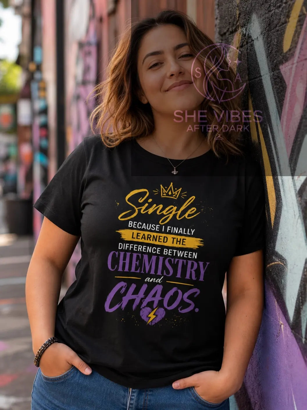 Because I Finally Learned The Difference Between Chemistry and Chaos T-Shirt