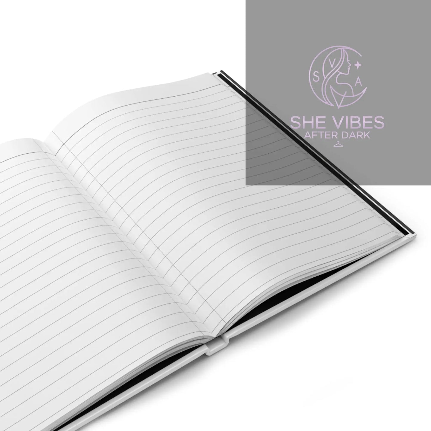 Gothic Cute Hardcover Journal — "Too Weird to Break" Diary Printify  Paper products SHE VIBES AFTER DARK