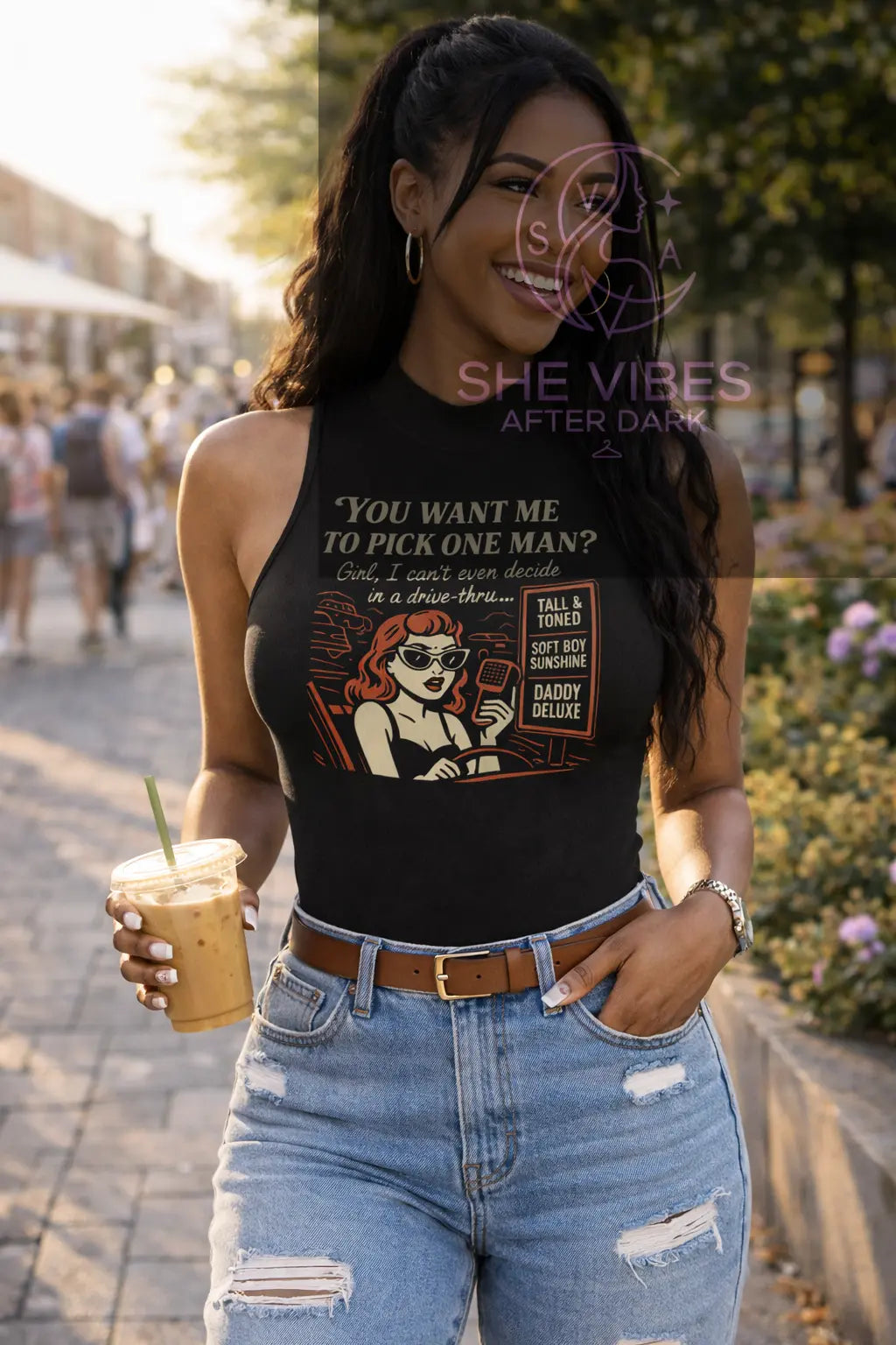 Order Up: Red Flags Combo – Single Girl Humor Tee Yoycol  T-Shirt SHE VIBES AFTER DARK