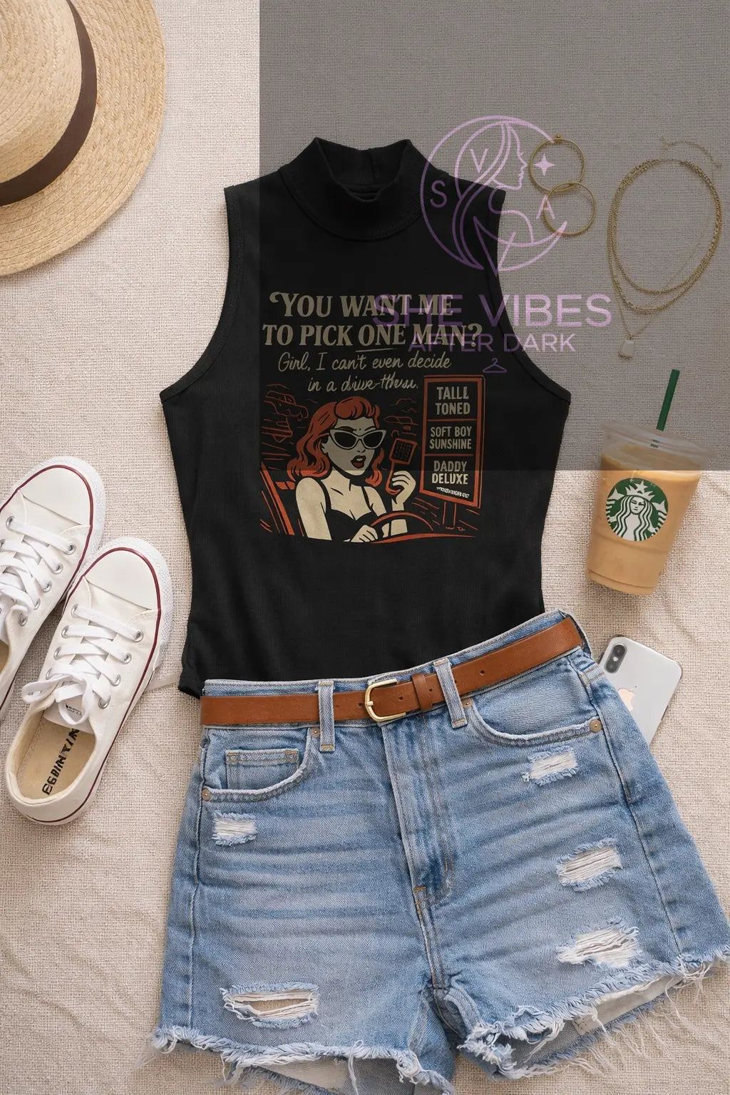 Order Up: Red Flags Combo – Single Girl Humor Tee Yoycol  T-Shirt SHE VIBES AFTER DARK