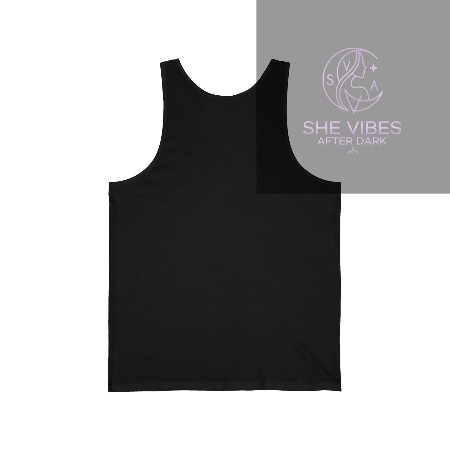 Running on Spite, Caffeine & Inappropriate Humor Tank Top Printify  Tank Top SHE VIBES AFTER DARK