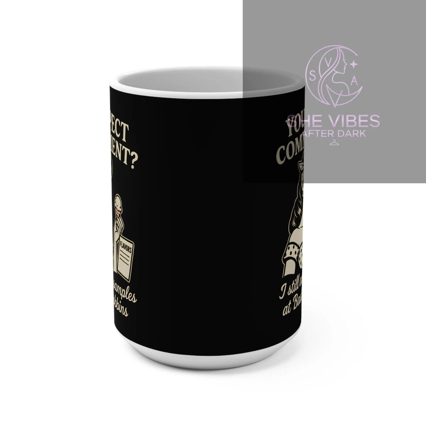 “You Expect Commitment?” Coffee Mug – Retro Sass with Every Sip Printify  Mug SHE VIBES AFTER DARK