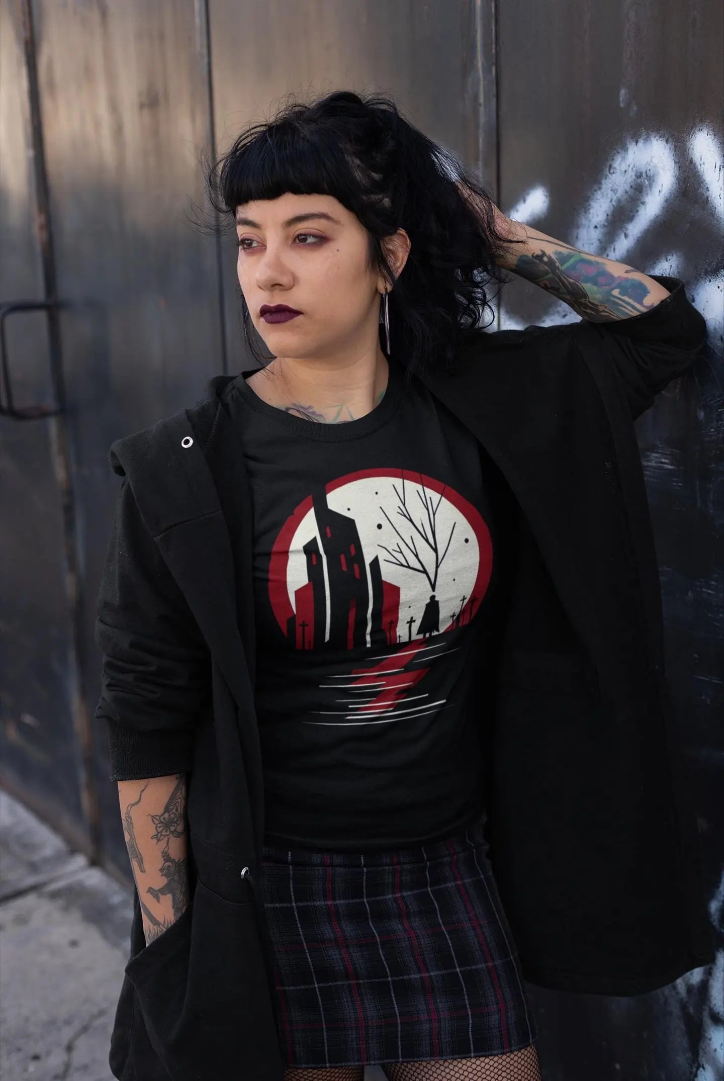 Scenic Nature Shirt: Minimalist Single Life Design SHE VIBES